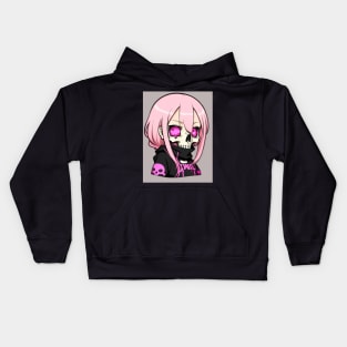 Enchanting Pastel Paradise: Dive into a Cute and Kawaii Anime Wonderland Kids Hoodie